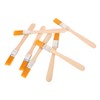 Tofficu 4sets Nylon Paint Brushes with Handle Portable Reusable Half