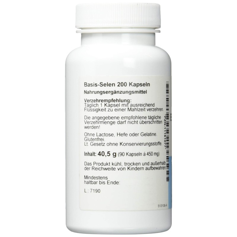 SYNOMED Basis-Selen 200 Capsules, 90 Capsules (40.5 g)