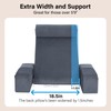 ENITYA Reading Pillow for Sitting in Bed Adult, 21" Large