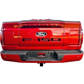 Eurosport Daytona- Compatible with 2024-Current, Ford F150 Pro Access Tailgate Letters (Black)