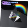 NOLITOY Beam Splitter Prism Scope 4 Pcs Triangular Prisms for