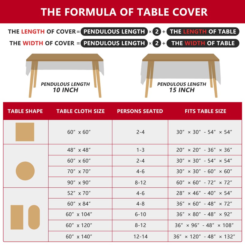 Christmas Tablecloth Oval 60x84 Inch Winter New Year Home Party