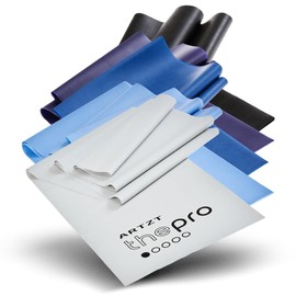 ARTZT thepro Fitness Band Set of 5 | Terrabands Set 2 m | Gymnastics Band | Fitness Band Made of Natural Rubber | Stretch Band | Elastic Band Fitness Set | Training Bands for Strength Training,