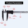 Electronic Digital Caliper, Digital Caliper with Long Jaw Measuring Tool