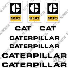 Aftermarket Fits Caterpillar 930 Decal Kit Wheel Loader Equipment Decals Older Style