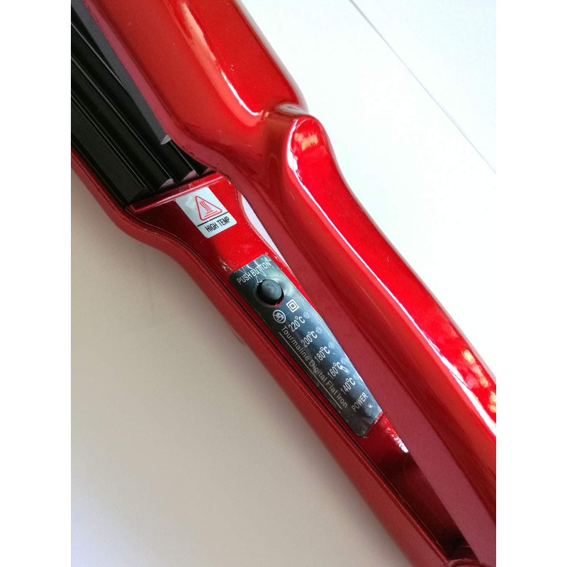 MBHAIR Ceramic Crimper Iron for Fluffy Hairstyle Curling Iron, Corrugation