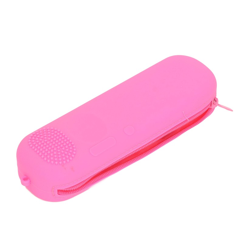 Baby Teether Bag Remote Control Shaped Dustproof Soft Silicone Pacifier