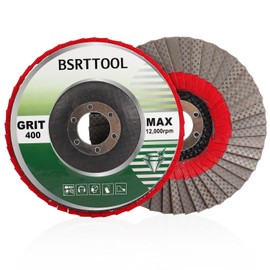 5" Diamond Flap Disc Grinding Sanding Wheels 400 Grit - Sander Tile Stone Marble Concrete Granite Ceramics Glass 1Pcs?-