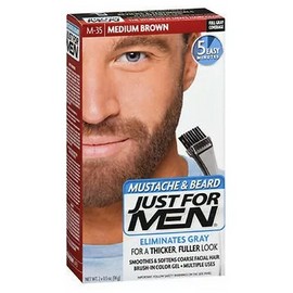 Just For Men Color Gel Mustache Beard  Medium Brown 1 each By Just For Men