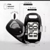 OZO Fitness CS1 Easy Pedometer - Black