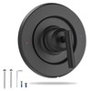 Matte Black Shower Handle Replacement for Moen T2901BL Gibson Posi-Temp