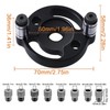 Rierousy Woodworking Drill Hole Locator 3/4/5/6/7/8/9/1010 mm Drill Bushing Set