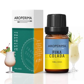 AROPERIMA Pina Colada Fragrance Oil, Premium Grade Scented Oil for Aroma Diffusers, Perfume, Candle and Soap Making - 10ml