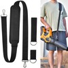 Universal Shoulder Strap for Blower Device, Padded Carry Strap with