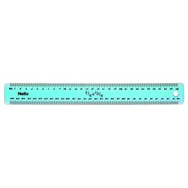 3X Tinted Flexi Ruler 30cm (Assorted Colours)