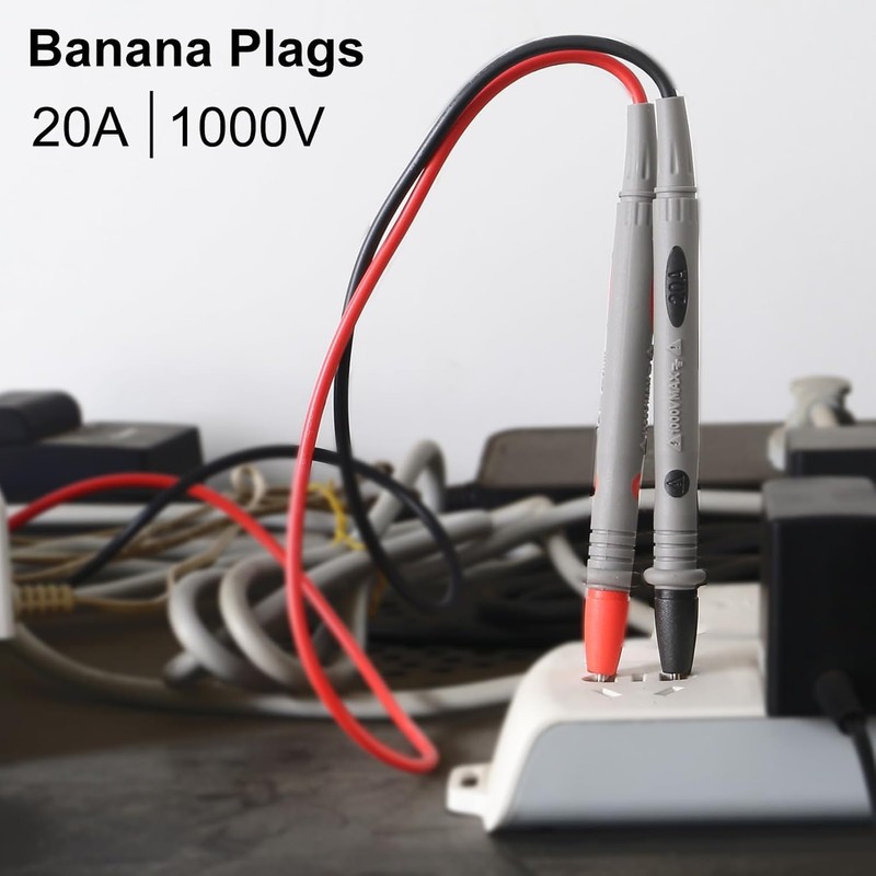ALAMSCN Multimeter Test Leads 1000V 20A Probe Test Lead with