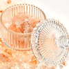 Crystal Glass Salt Cellar with Lid – 7oz Clear Salt