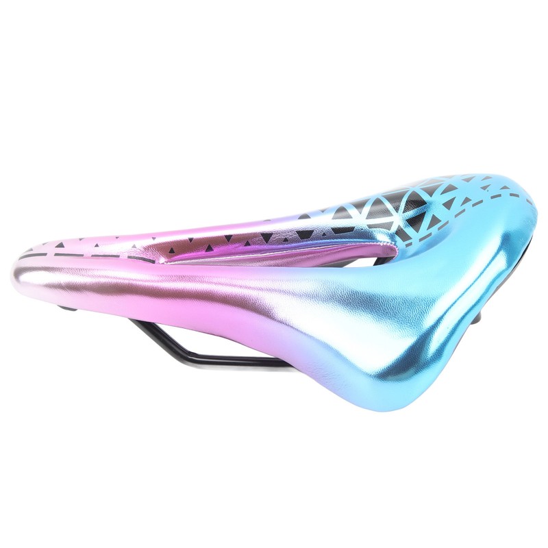 Bike Seat Cushion PU Comfortable Thickened Shock Absorbing Breathable Mountain