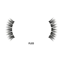 LAFLARE 3D FLARE Faux Mink Lashes Extensions, Multi Flare pieces, Individualized Selections pieces DIY Eyelashes (1, FL03)