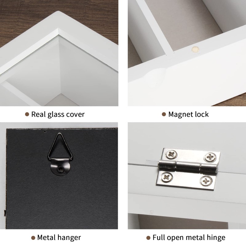 TJ.MOREE Sunglasses Organizer Storage Wall Mounted: 13 x 15.6 inches