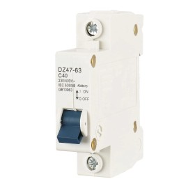 Baomain 40A Mini Circuit Breaker 1 Pole Ac 230V Dz47 63 C Type Short Circuit Protection