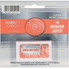 Merkur Super Double Edge Razor Blades - Pack Of 10