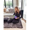 K Collection Heat Pack with Novelty Plush Cover - Aubergine