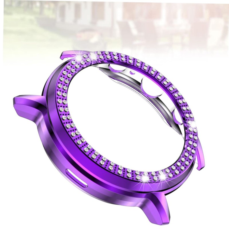 DOITOOL Lightweight Watch Protective Case 5 Compatible Shell Rhinestones Watch