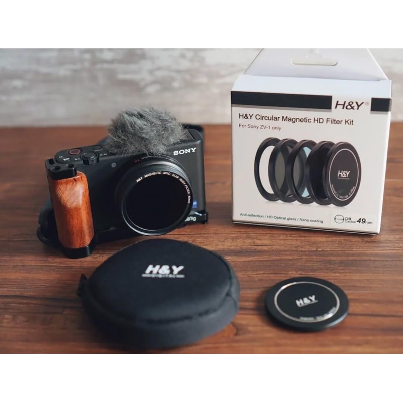 H&Y Filter Set for Sony ZV-1 Kit Magnetic 49mm ZV-1