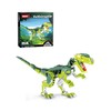 Velociraptor Dinosaur Building Toy Set, Jurassic Velociraptor Mongoliensis with Movable