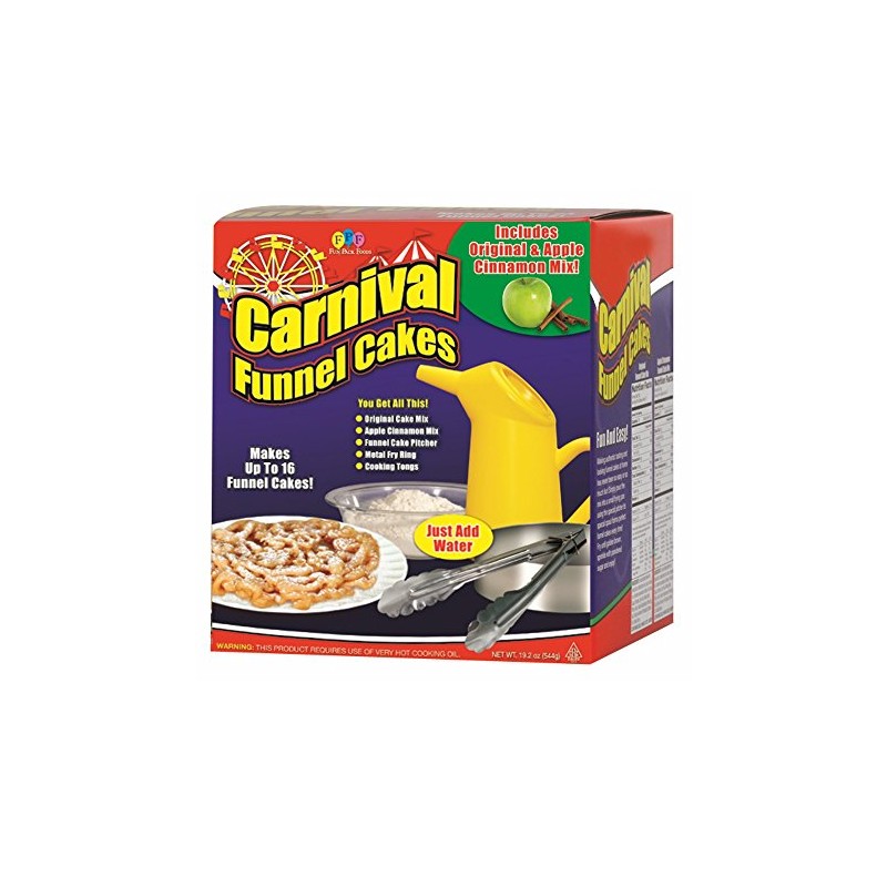 Fun Pack Foods - Carnival Funnel Cakes Deluxe Kit
