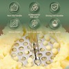 Dynaeuty Potato Masher, Stainless Steel Potato Press with Non Slip