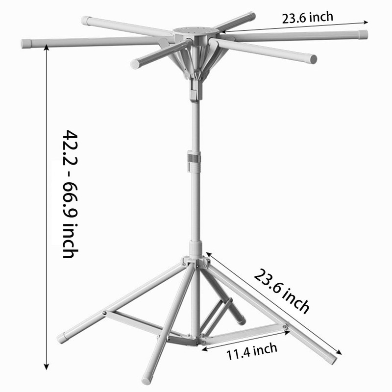 HOLTPHILI Floding Clothes Drying Rack Portable Foldable Laundry Drying Rack