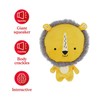 Rosewood Leo Lion, Plush Interactive Dog Toy With Giant Squeaker