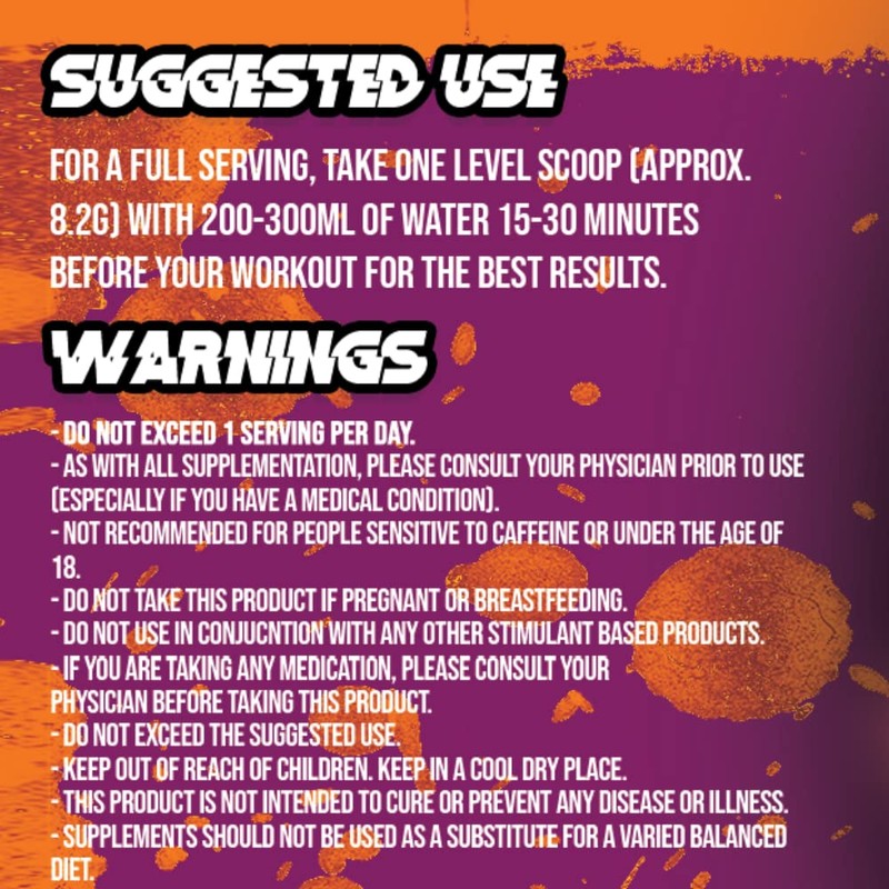 The Rascal - High Stimulant Pre Workout | Great Tasting