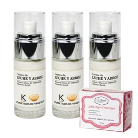3 Pack Crema facial de leche 40gr