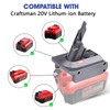 BTRUI for Dyson V7 Battery Adapter for Craftsman 20V Battery