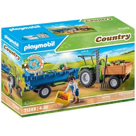 Playmobil Harvester Tractor with Trailer
