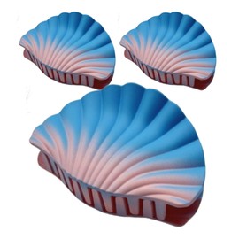 Girls Claw Clips,Seashell Thick Hair Claw Clips | Gradient Fashion Accessories with Strong Hold for Hiking Beach Wedding Concert Yoga Prom Travel