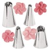 Wilton 418-4569 4-Piece Drop Flowers Tip Set