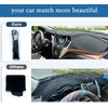 IIKSDII Dash Cover for Dashboard Cover Mat for Honda HR-V