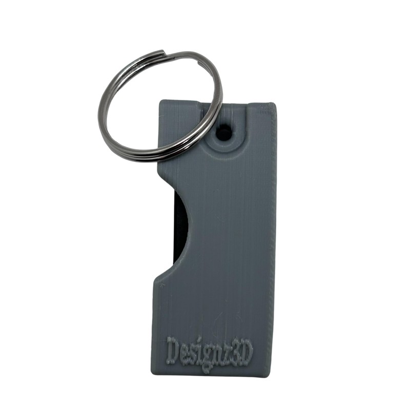 Designz3D Yubikey Protector Flip Case Keychain Holder (5 NFC /