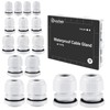 50 Pack Waterproof Cable Glands Adjustable 3-16mm Cable Connectors M12