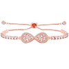 Vivaday Adjustable Infinity Love Forever Tennis Bracelet for Women -