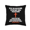Psalms 56:10-11 Bible Verses Scripture Throw Pillow