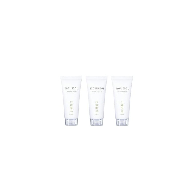 Moumou Hand Cream 1.1 oz (30 g) Linen x 3