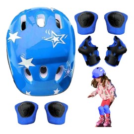 Mebix Trd Kit Protección De Patín Con Casco Para Niño Rodillera Codera
