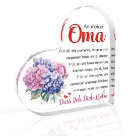 JoyrnalK Grandma Gift, Mother's Day Gift for Grandma, Gift for Grandma, Gifts for Grandma, Grandma Birthday Gift, Acrylic Ornaments, Grandma Gift Christmas, Christmas Gifts for Grandma