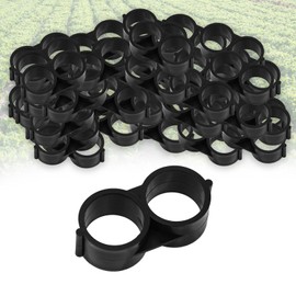 40pcs 1/2 Inch Irrigation Drip Fittings End Plugs, for 1/2" Drip Irrigation Tubing 17mm 0.600" ID End Closures Cap Connectors Parts for Garden Lawn Patio & Sprinkler Systems