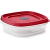 Utensilux Rubber maid Food Storage Containers Three Cup Food Storage